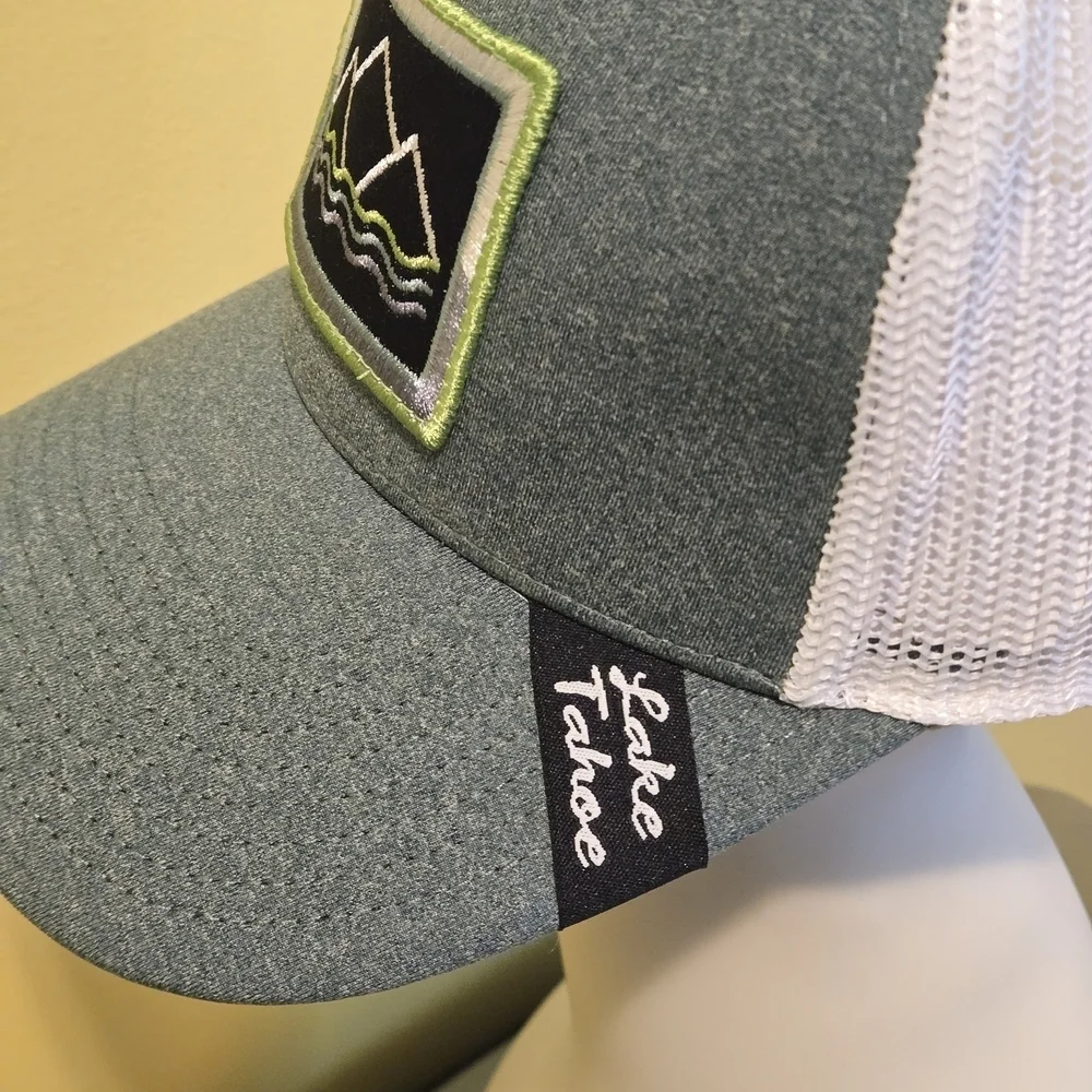 Lake Tahoe Cap by The Game Style# G2311 White, Greenstone, Black Snap Back